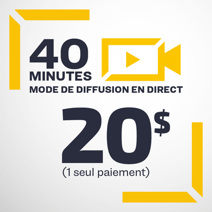 Module complémentaire de diffusion en direct Vosker