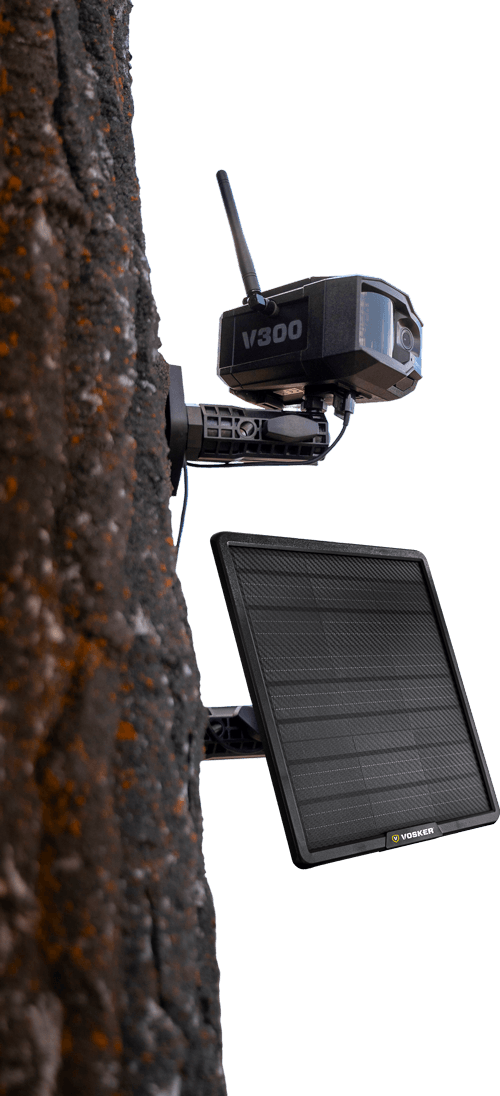 V300 Ultimate install on a tree