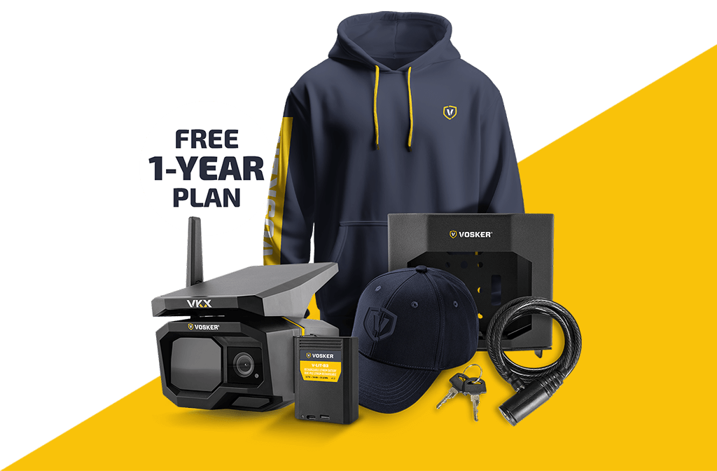 Prize: VKX camera, V-SBOX2, V-LIT-B3, V-CB-LOCK, Free 1-year Plan, VOSKER Cap and VOSKER hoodie
