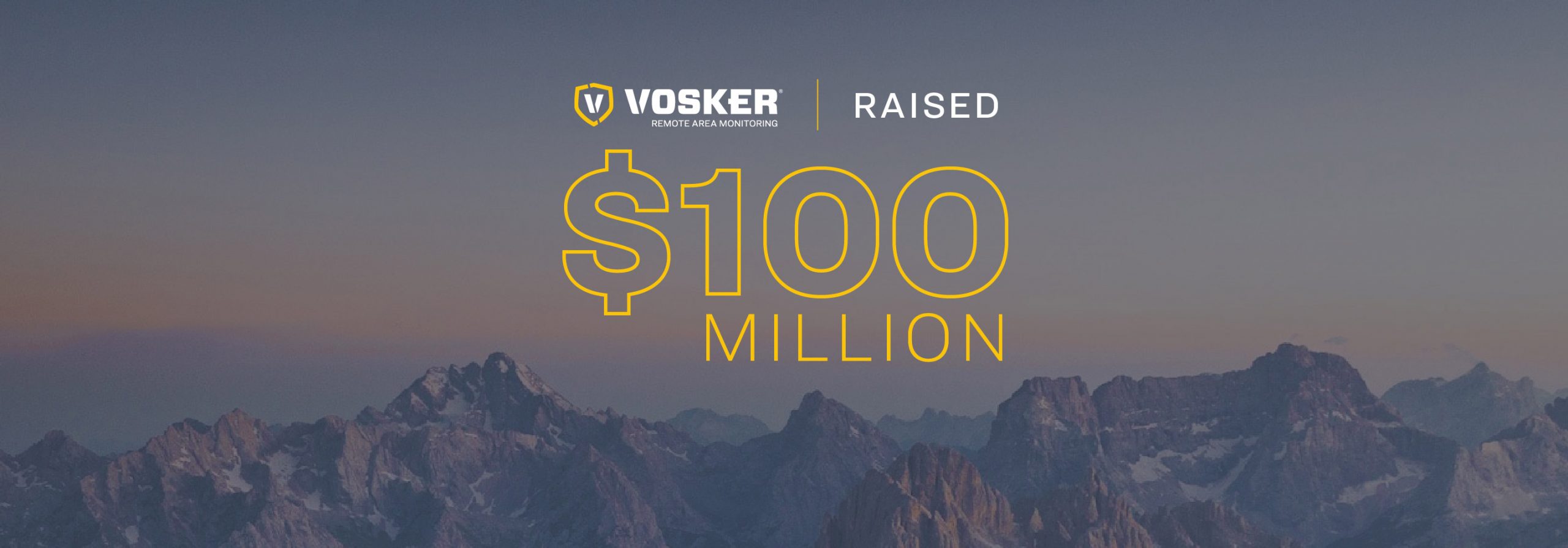 VOSKER raised a $100 million financing