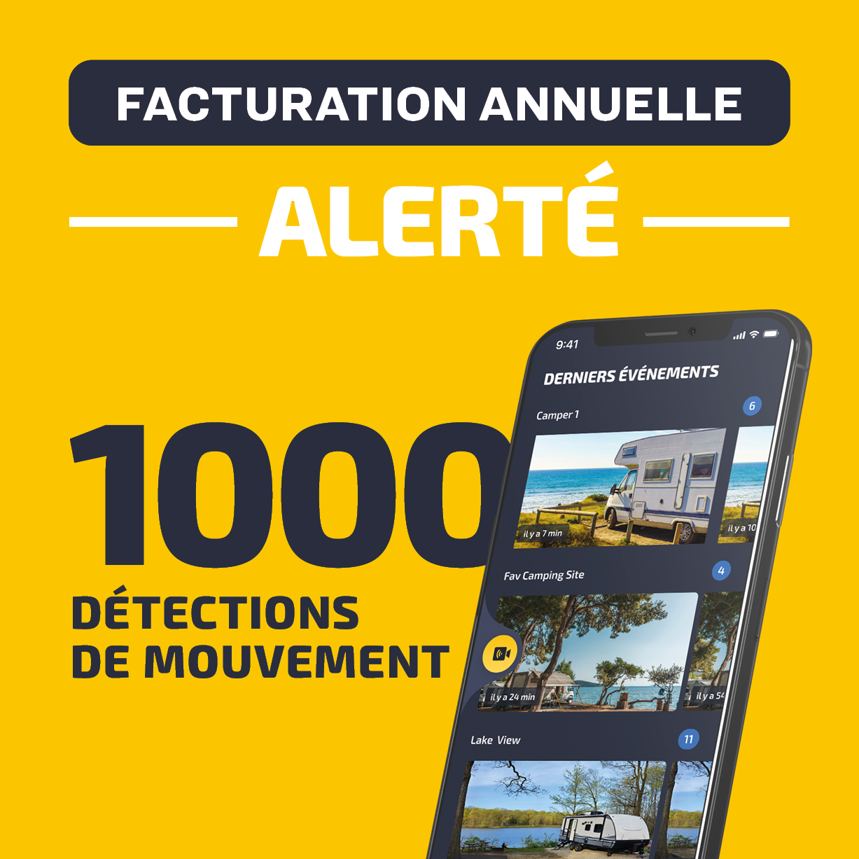 Forfait ALERTÉ - Annuel